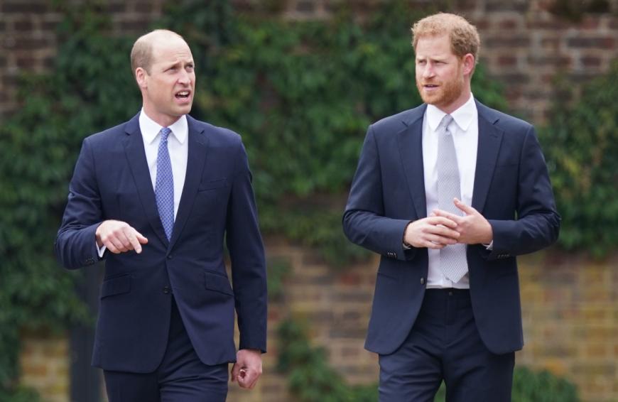 Das große Thema darin: Die Beziehung zwischen William und seinem Bruder Harry.