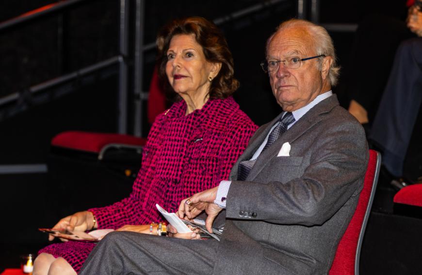 Mit einer Spenden-Gala wollte sie den gemeinnützen Verein der Nichte ihres Mannes, Carl Gustaf unterstützen.
