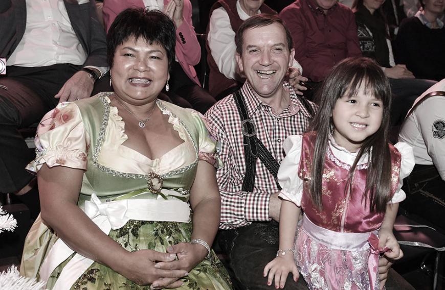 2011 krönte die Geburt von Tochter Jorafina das Liebesglück der beiden