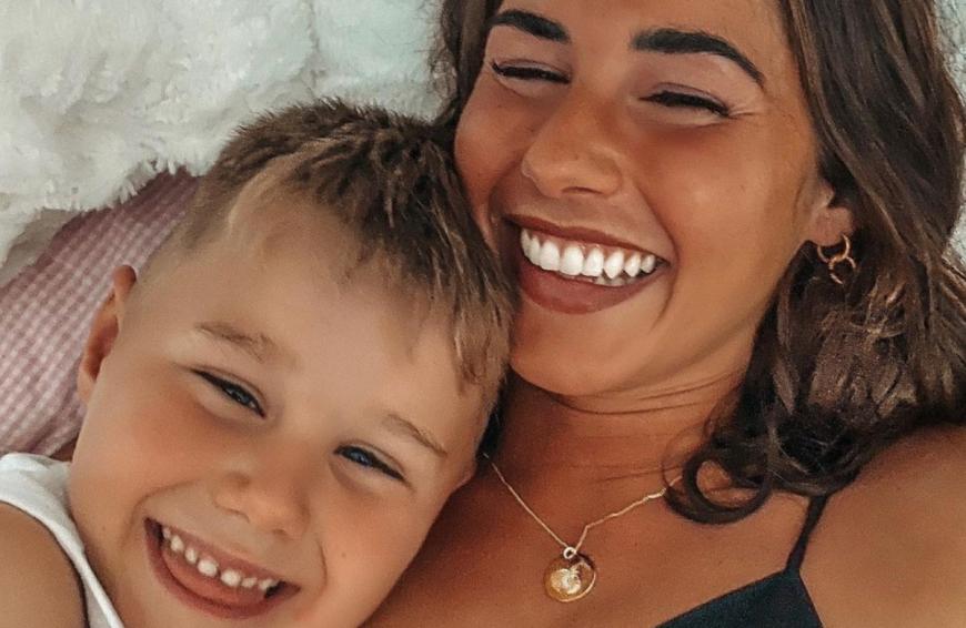 Sohn Alessio konnte seine Schwester Solea Liana leider noch nicht persönlich kennenlernen.