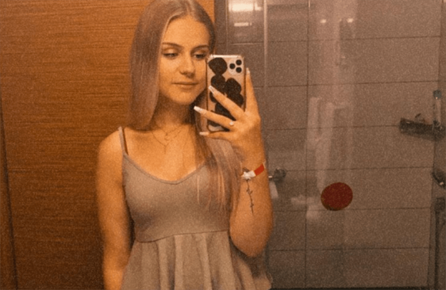...Der Grund: Die 19-Jährige hat in den vergangenen Monaten sehr stark abgenommen.