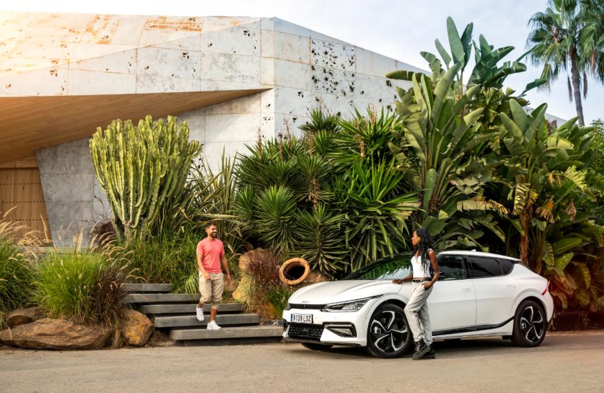 Die eleganten Formen des Kia EV6 gefallen – auch von innen!
