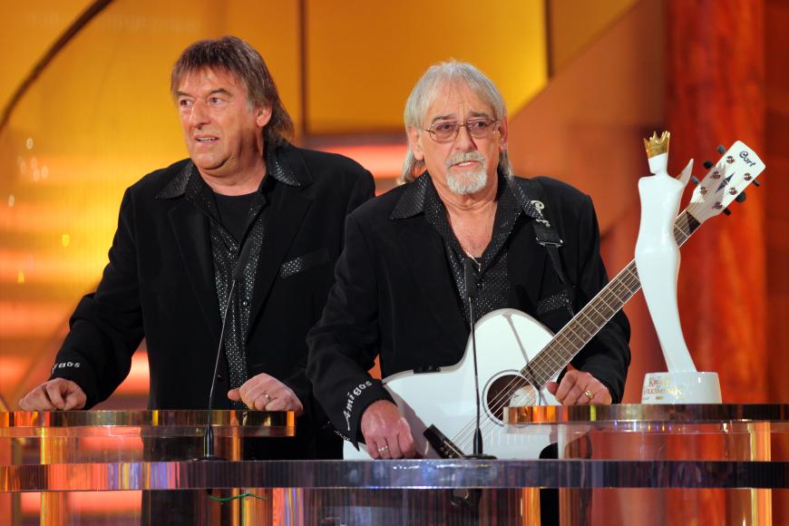 Sie zählen zu den erfolgreichsten Schlager-Duos ins Deutschland: Die Amigos.