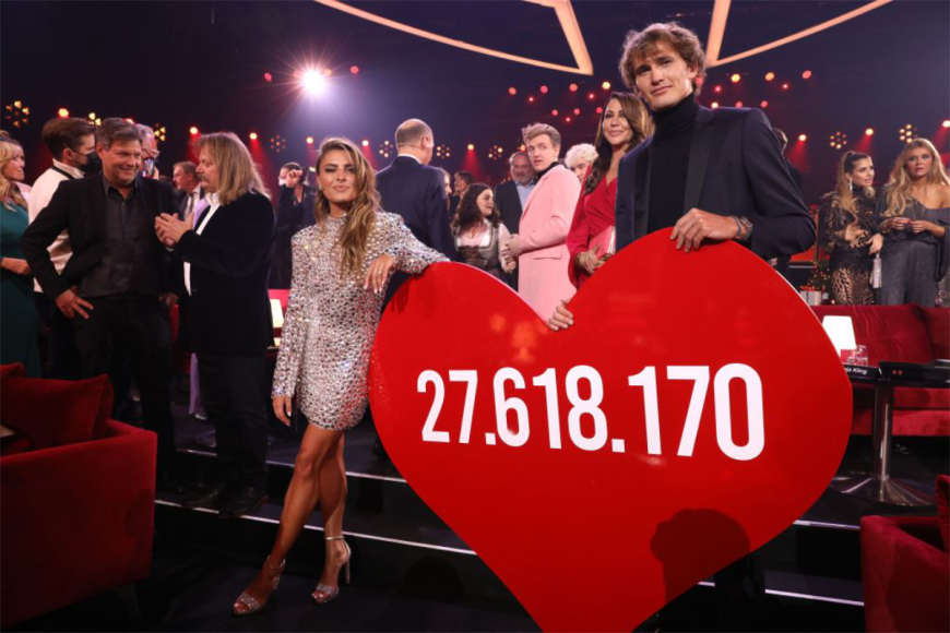 Auch ihr Freund Alexander Zverev unterstützt sie auf Events.