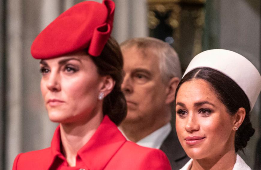 Herzogin Kate und Schwägerin Meghan Markle sollen schon zu ihren Zeiten am Hof nicht gut miteinander ausgekommen sein.