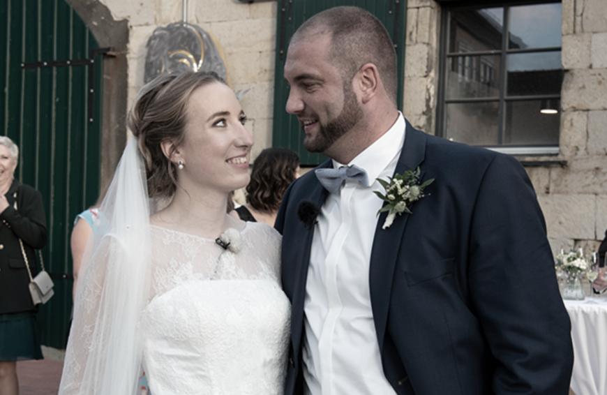2019 lernten sich Melissa und Philipp bei