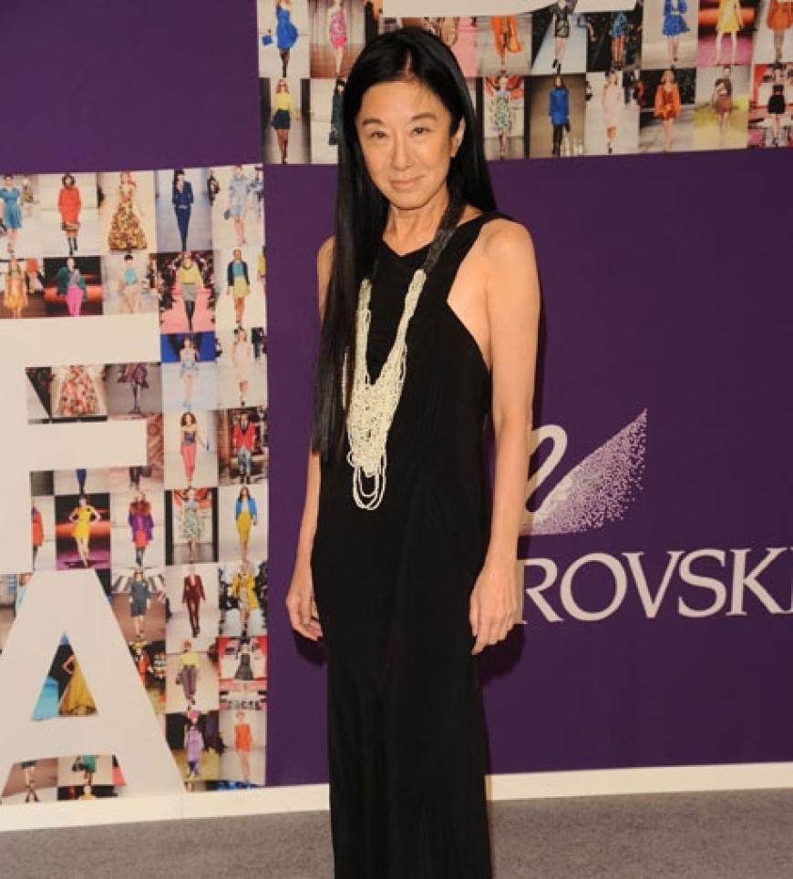 Designerin Vera Wang gehörte zu den zahlreichen Top-Gästen der Mode-Branche