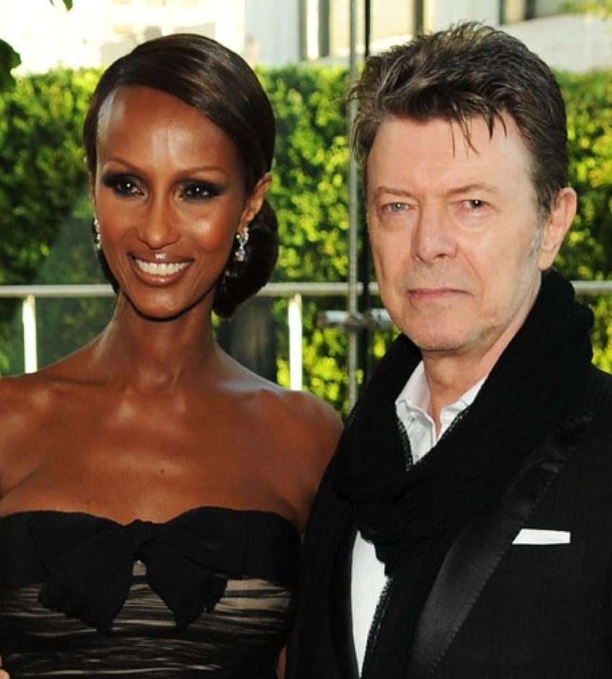 Iman brachte ihren Ehemann, Rock-Legende David Bowie, mit