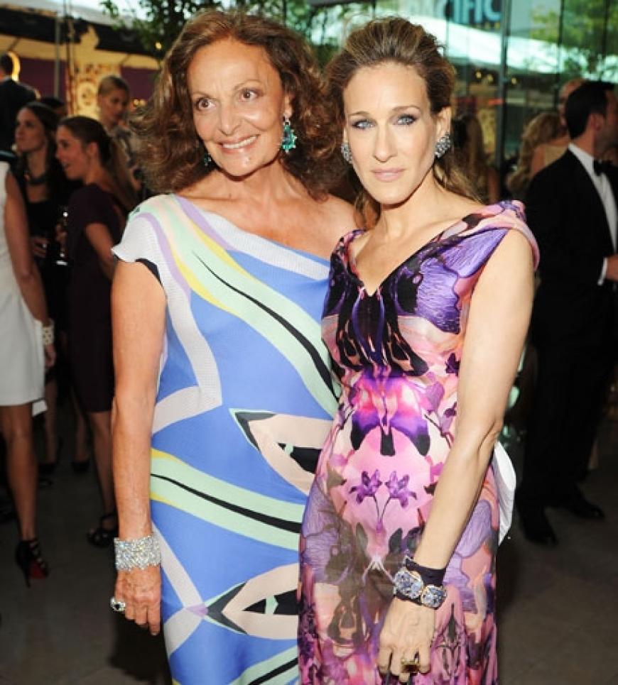Diane von Furstenberg und Sarah Jessica Parker