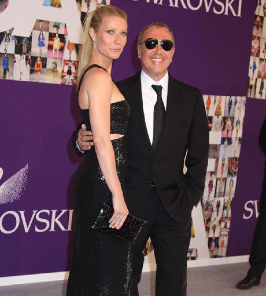 Designer Michael Kors kam in Begleitung seiner engen Freundin Gwyneth Paltrow