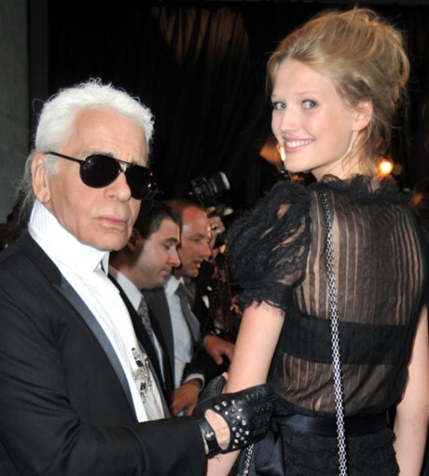 Karl Lagerfeld wurde erst kürzlich zum Kommandeur der französischen Ehrenlegion ernannt
