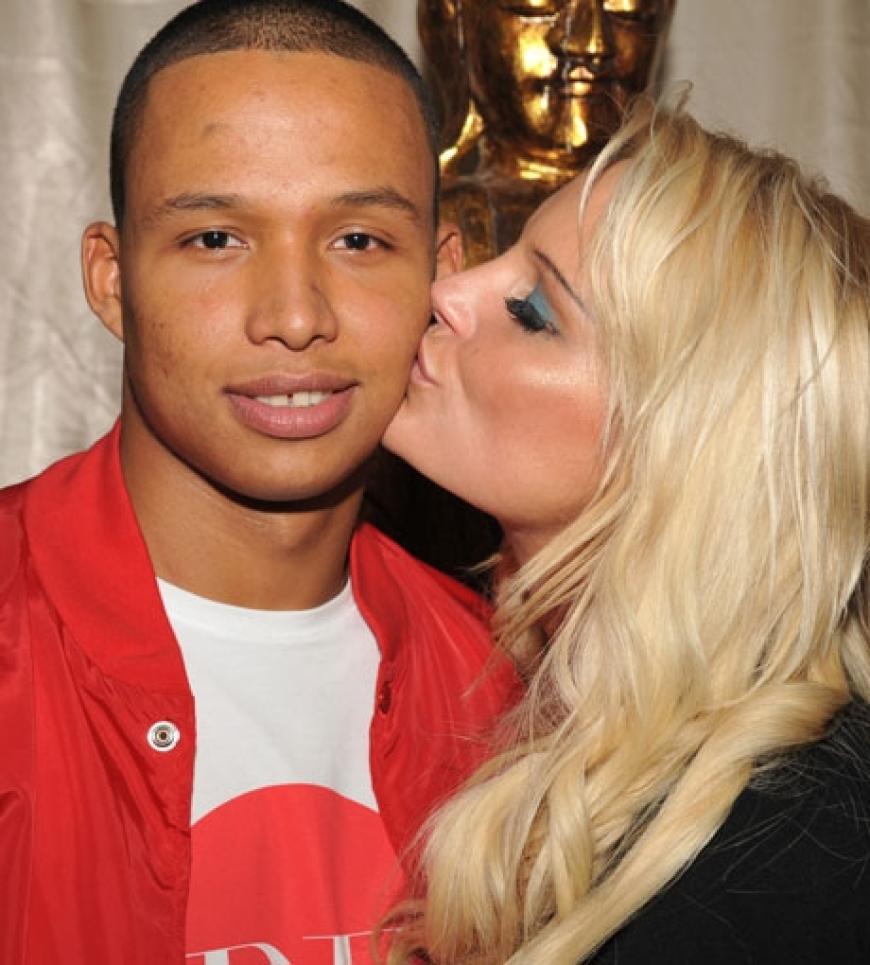 Auch mit Romulu Kuranyi, dem Bruder von Fußballer Kevin Kuranyi war die Blondine kurzzeitig liiert