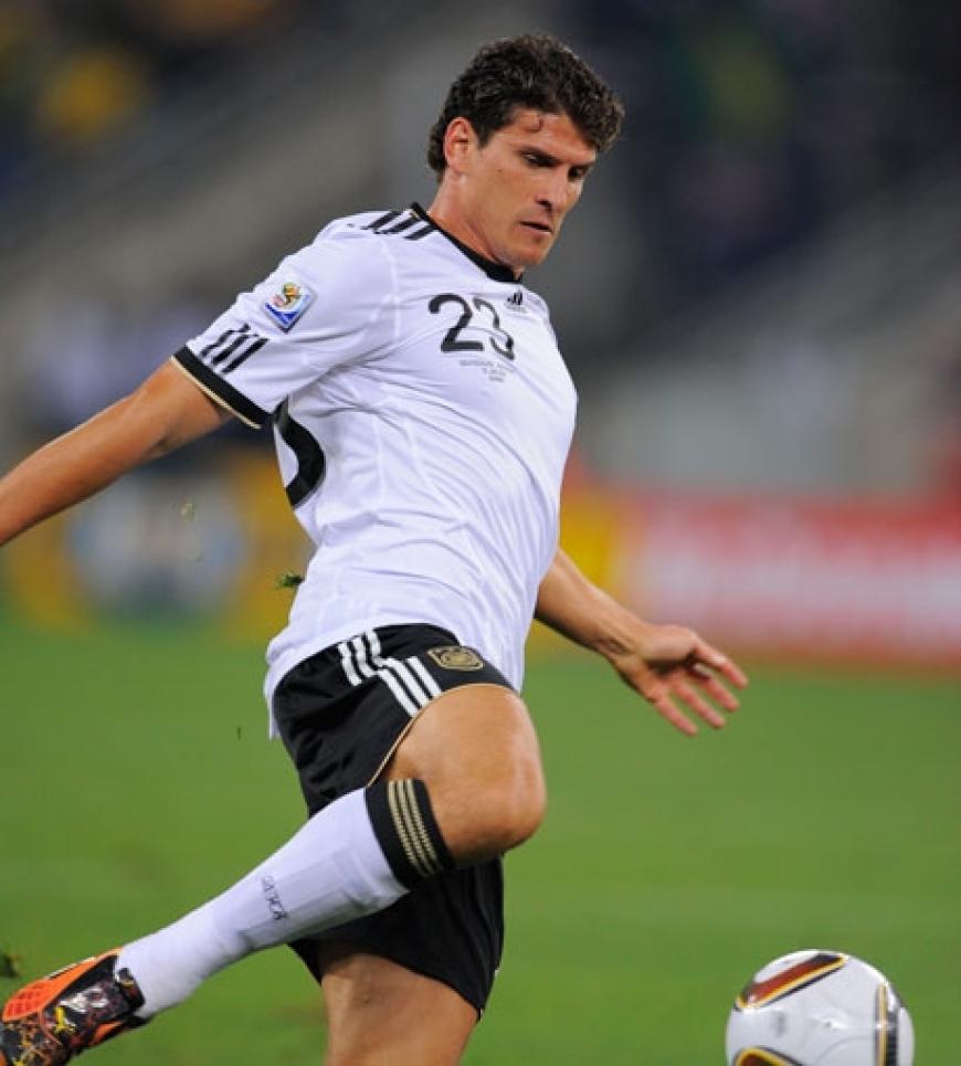 Mario Gomez in Aktion