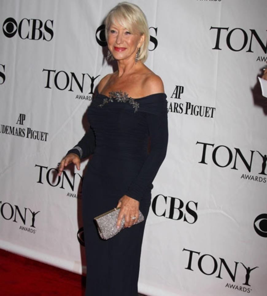 Helen Mirren auf dem Roten Teppich der