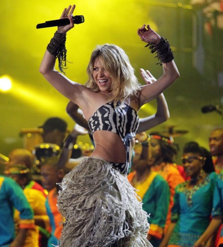 Schon bei der WM-Eröffnungsfeier herrschte Partystimmung. Nicht zuletzt dank Shakira, die ihren Song