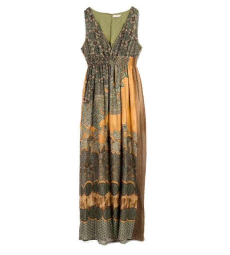 Hollywood-Stars wie Eva Mendes und Liv Tyler tragen sie schon: Die Maxi-Kleider. Dieses hier ist von Henry Cottons, ca. 370 Euro
