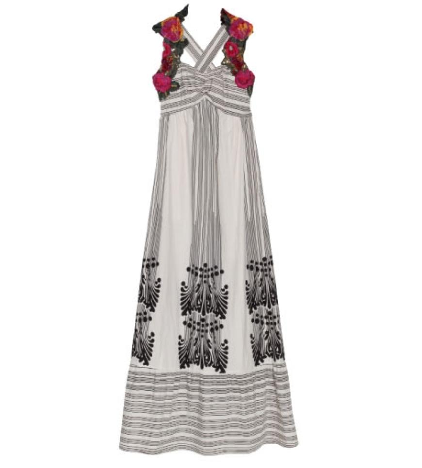 Bodenlang: Kleid im Boho-Look von Hoss Intropia, ca. 310 Euro