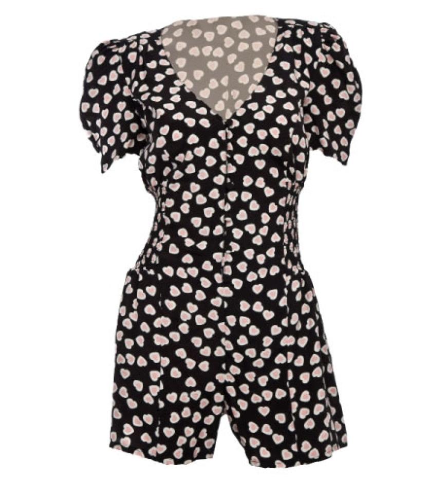 Herzlich: Playsuit von Primark, ca. 15 Euro