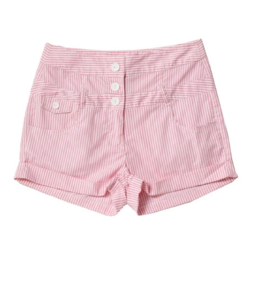 Mit dieser Hose segeln wir in den Sonnenuntergang - Capri kann kommen. Shorts von C&A, ca. 15 Euro
