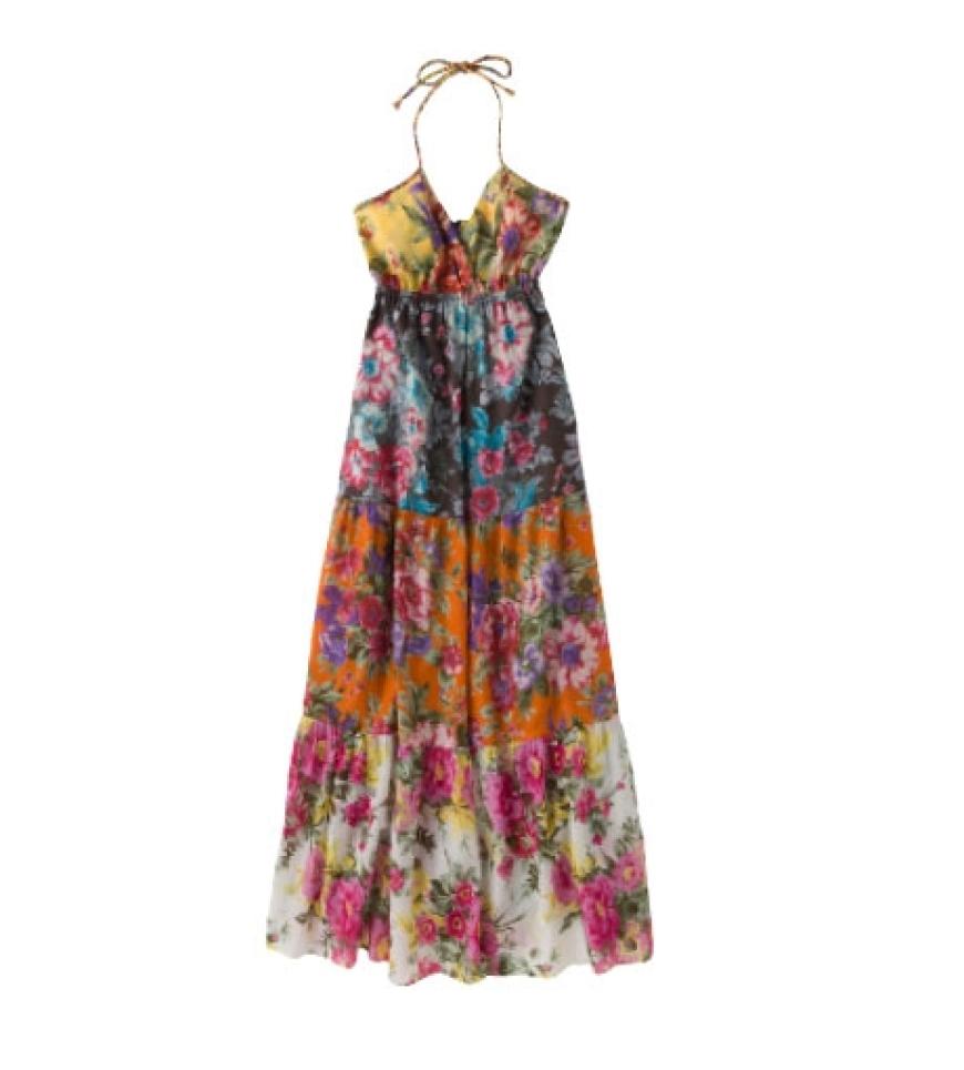 Blumenwiese für die Stadt: Kleid von Naf Naf, ca. 80 Euro