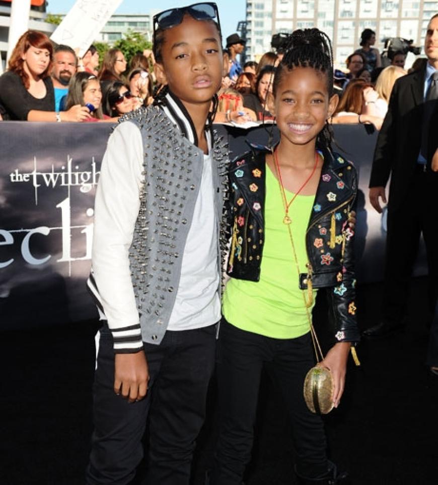 Willow und Jaden, die Kids von Will Smith und Jada Pinkett-Smith, sind schon richtige kleine Promis
