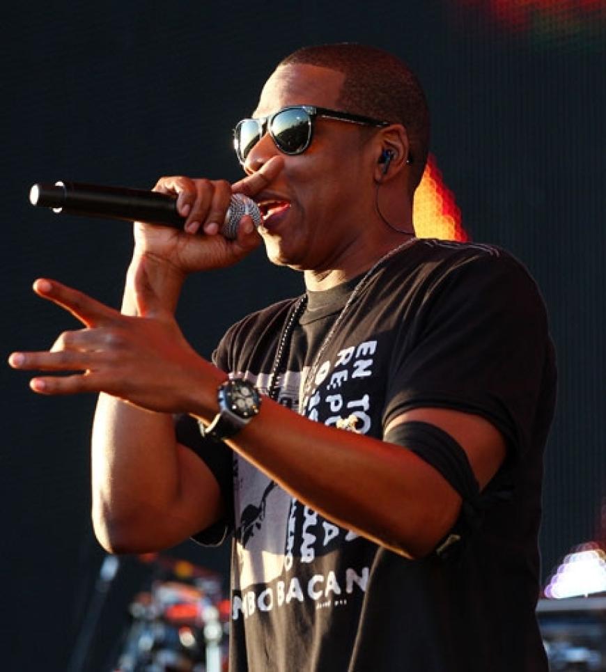 Dort performte nämlich auch US-Rapper Jay-Z