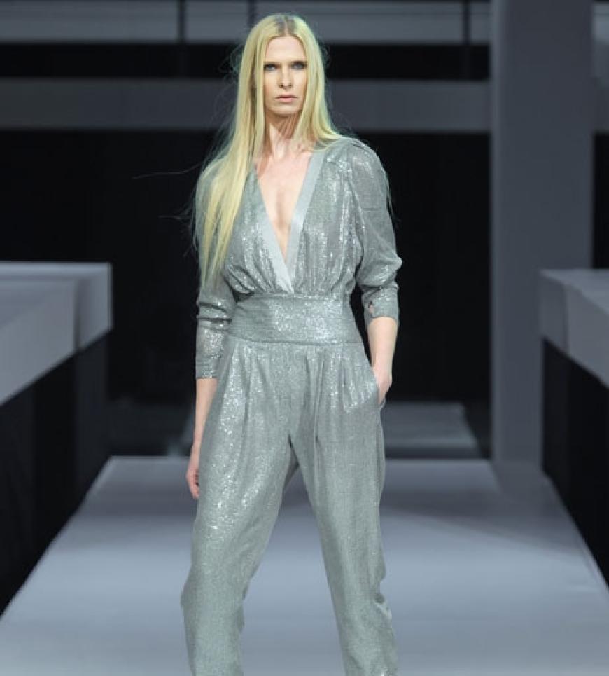 Edle Jumpsuits waren ebenso zu bewundern ...