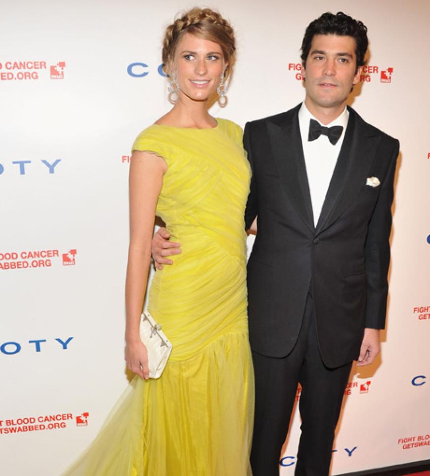 Model Julie Henderson mit ihrem Freund Alejandro Santo Domingo