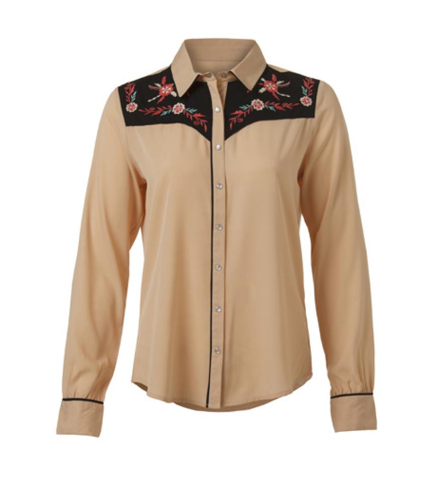 Go west! In diesem schicken Hemd im Cowgirl-Look. Von Primark, ca. 15 Euro