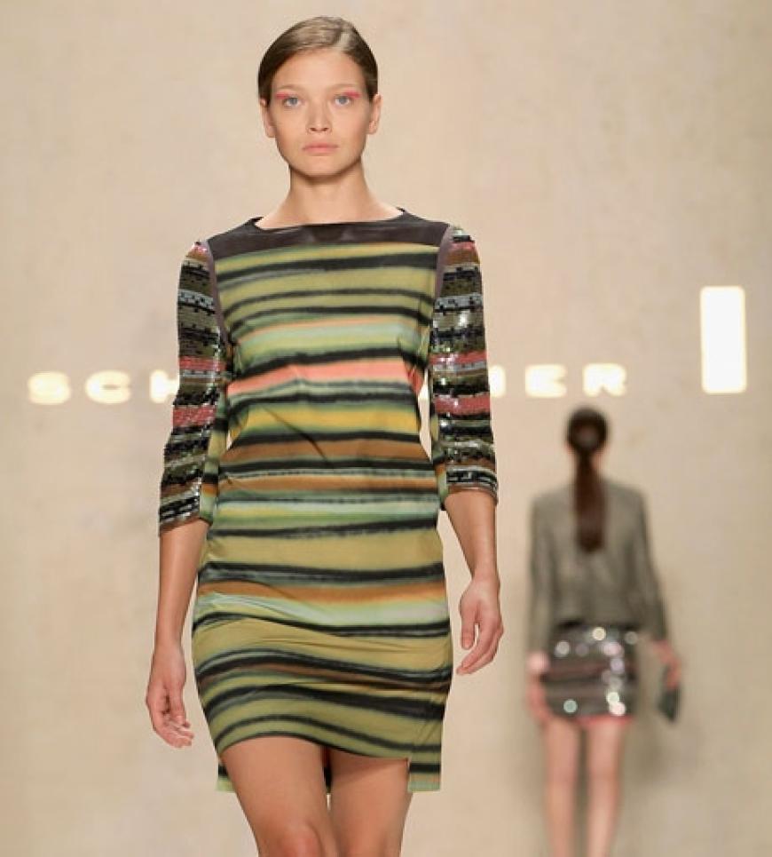 Feminine Schnitte und zarte Stoffe. Dieser Linie bleibt sich die Designerin Dorothee Schumacher treu
