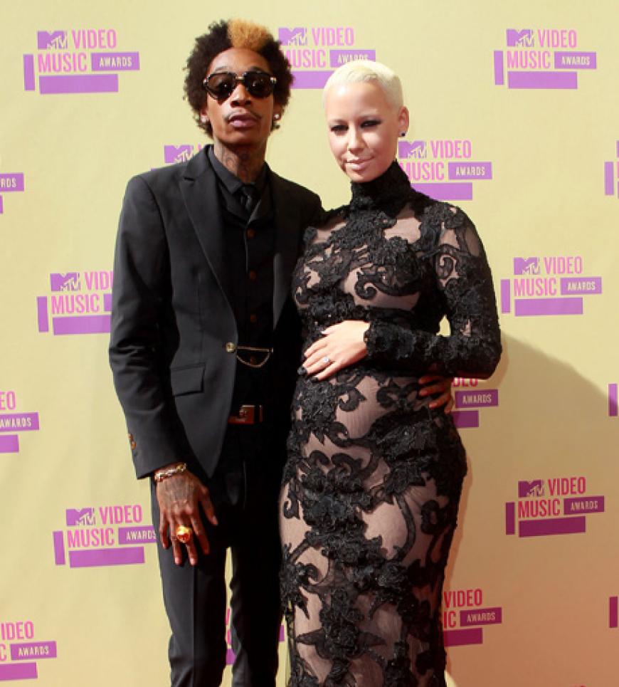 Die schwangere Amber Rose und ihr Verlobter Wiz Khalifa