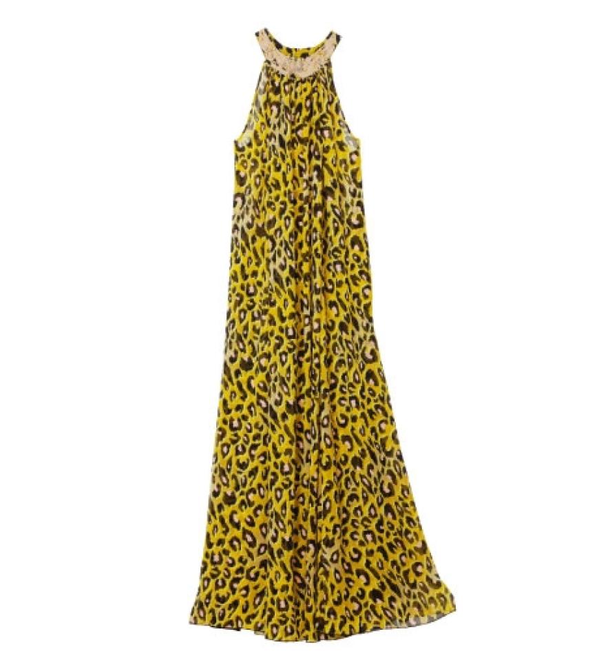Kleid im Leo-Look von H&M, ca. 20 Euro