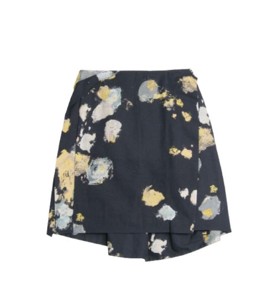 Bedruckter Minirock von Cacharel über mytheresa.com, ca. 280 Euro