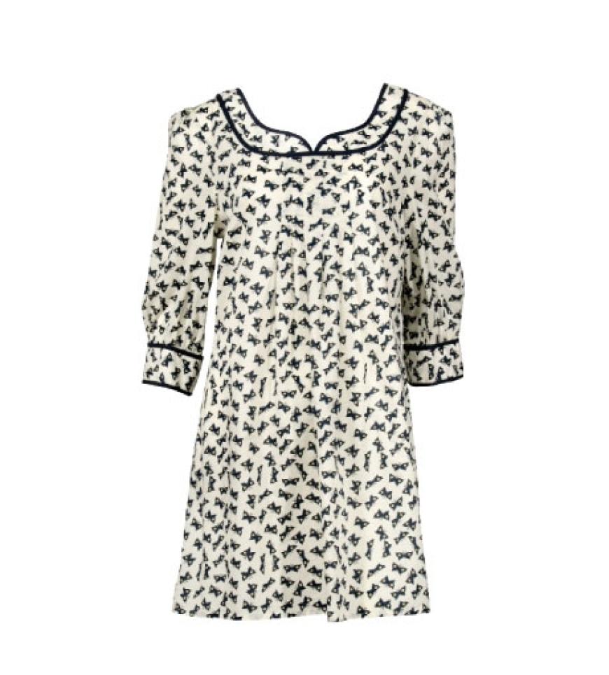 Kleid mit Schmetterlings-Print von Edith & Ella, ca. 125 Euro