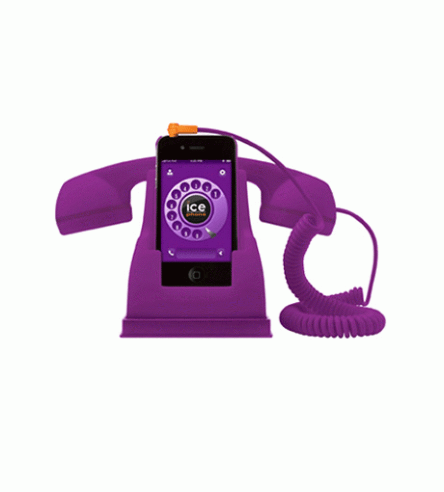 27. Oktober 2012: Retro meets Future! Das Ice-Phone ist ein absolutes It-Accessoire für jeden Haushalt. Mit der passenden