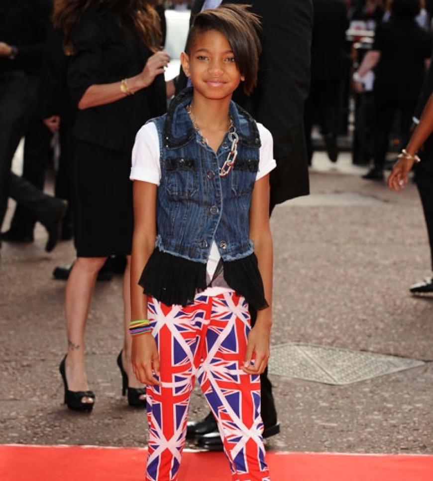 Früh übt sich: Auch Jadens jüngere Schwester Willow Camille Reign Smith zieht es vor die Kamera. Sie war bereits 2007 neben ihrem Vater in