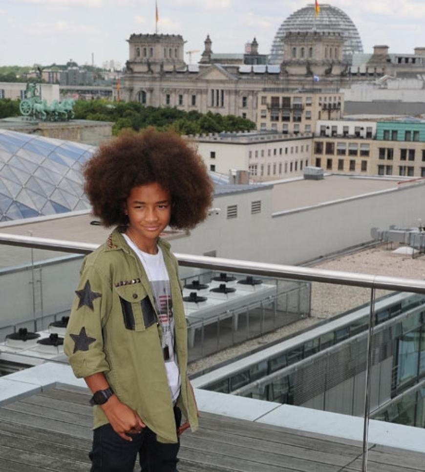 Jaden Christopher Syre Smith hat die Gene seiner Eltern geerbt. Bereits mit vier Jahren stand er für