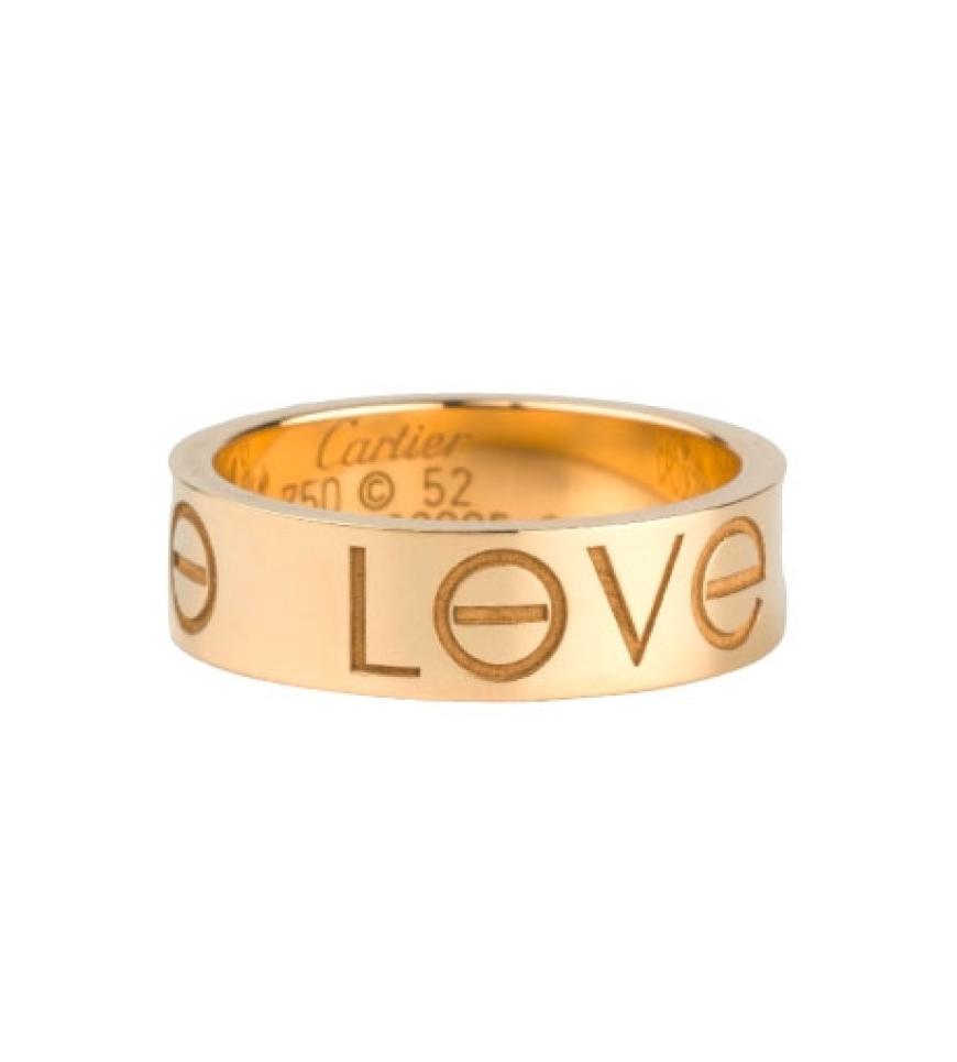 Ja-Sager: Ring aus Gelbgold mit Diamant von Dior, ca. 550 Euro
