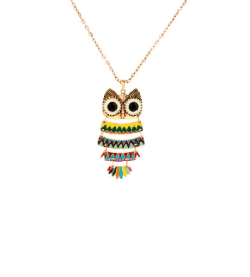 Kauzig: Eulenkette von Asos, ca. 10 Euro