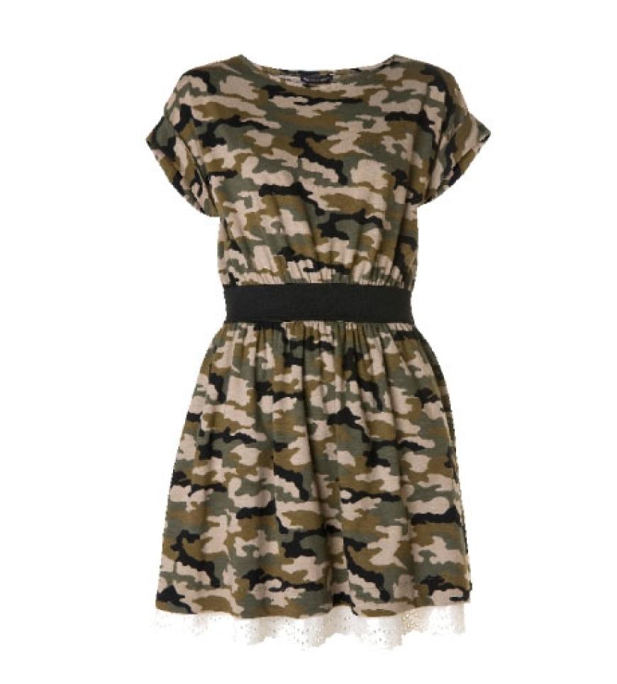 Jerseykleid mit Camouflage-Print
von Mango, ca. 50 Euro