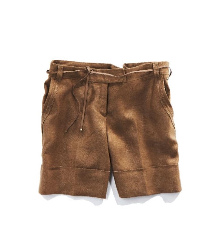 Bermudahose mit Bundfalte von Escada Sport, ca. 140 Euro