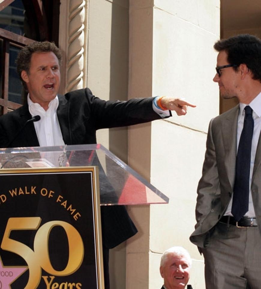 Die Laudatio hielt übrigens Wahlbergs Filmkollege Will Farrell, der mit ihm im Kinofilm