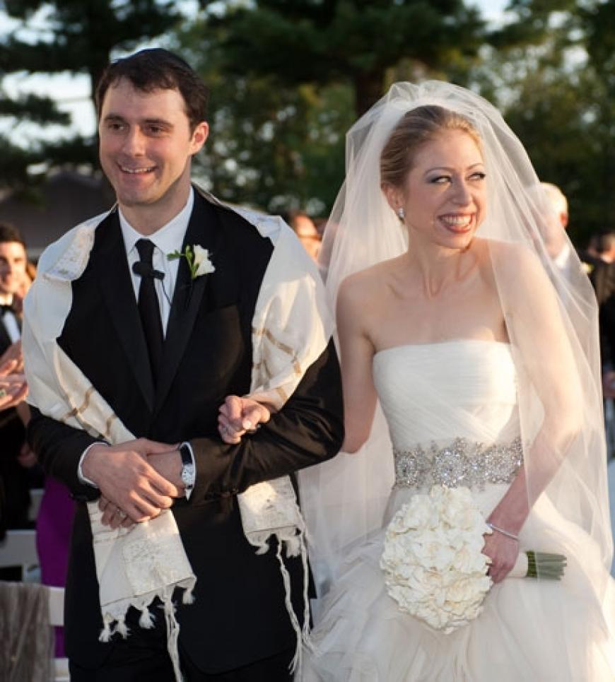 Happy Couple: Chelsea Clinton hat zu ihrem 32-jährigen Investment-Banker Marc