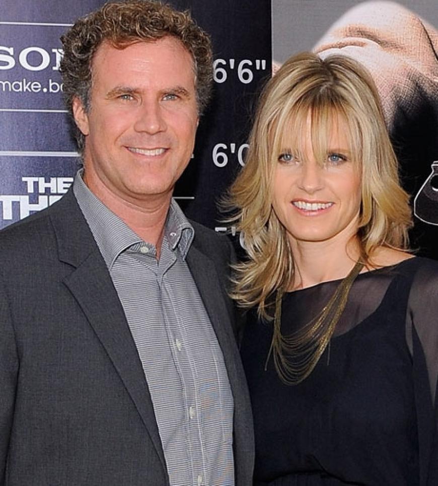 Nach fünf Jahren immer noch glücklich: US-Star Will Ferrell und seine Frau Viveca Paulin