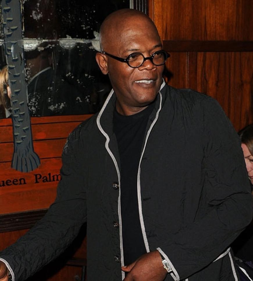 Samuel L. Jackson schaut ein wenig irritiert