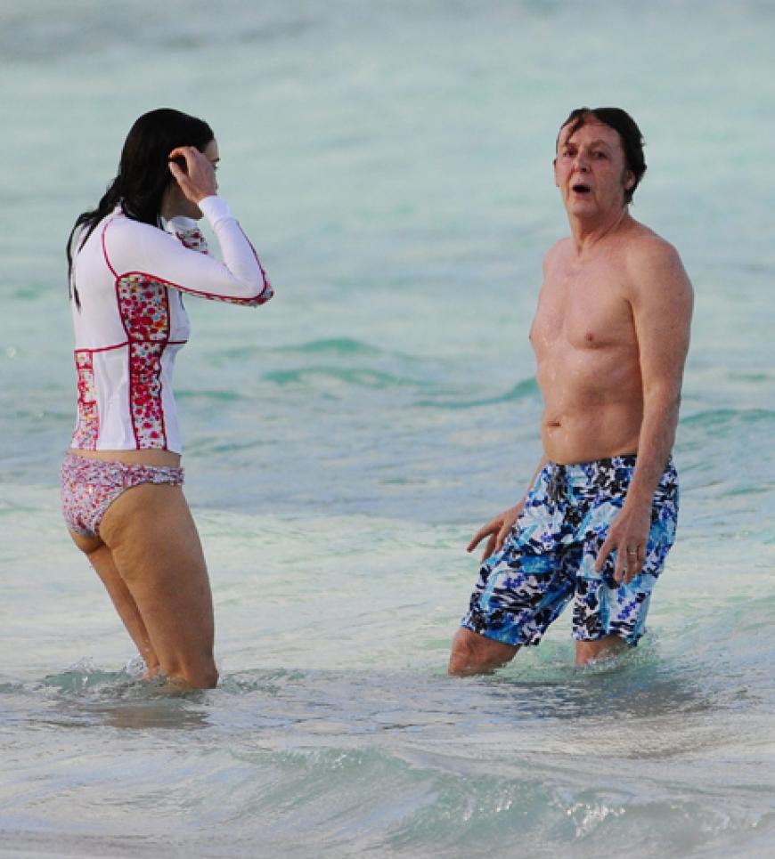 Gesichtet: Sir Paul McCartney und seine Frau Nancy Shevell
