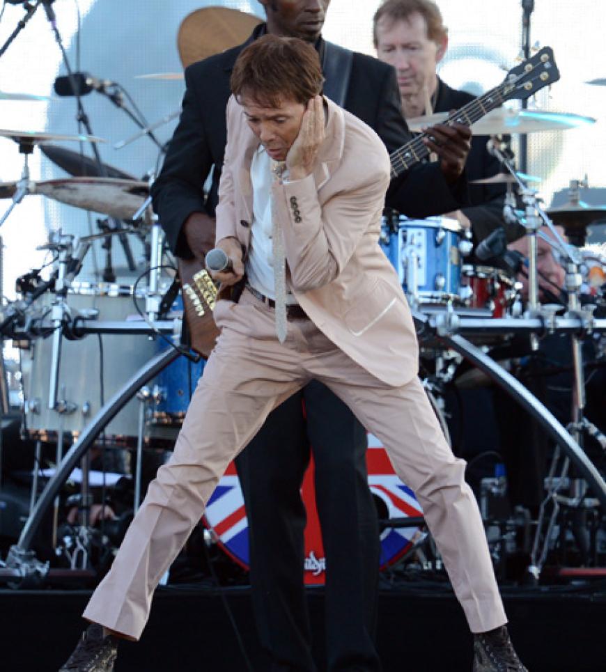 Kann immer noch rocken wie ein Großer: Cliff Richard