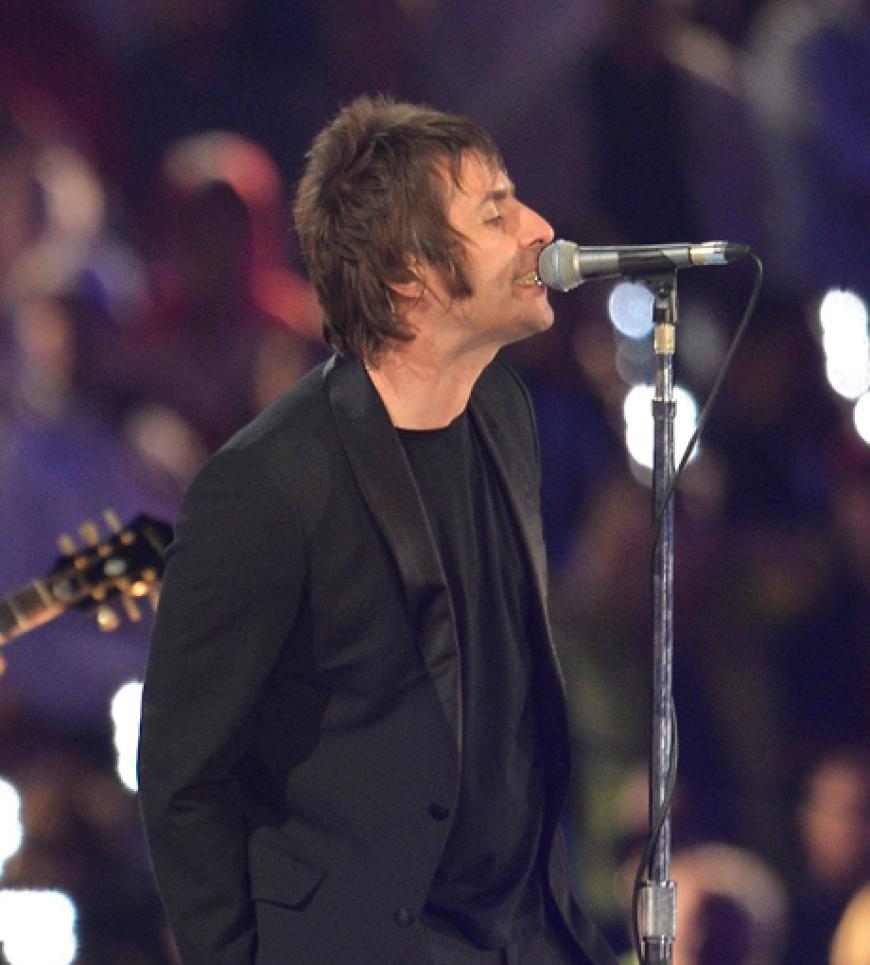 Auch Rüpel-Rocker Liam Gallagher überzeugte mit seinem Auftritt mit