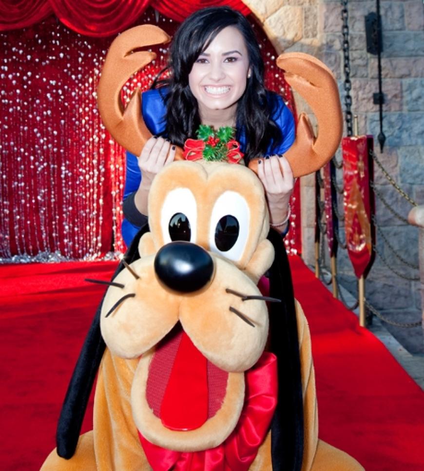 Schauspielerin Demi Lovato setzt