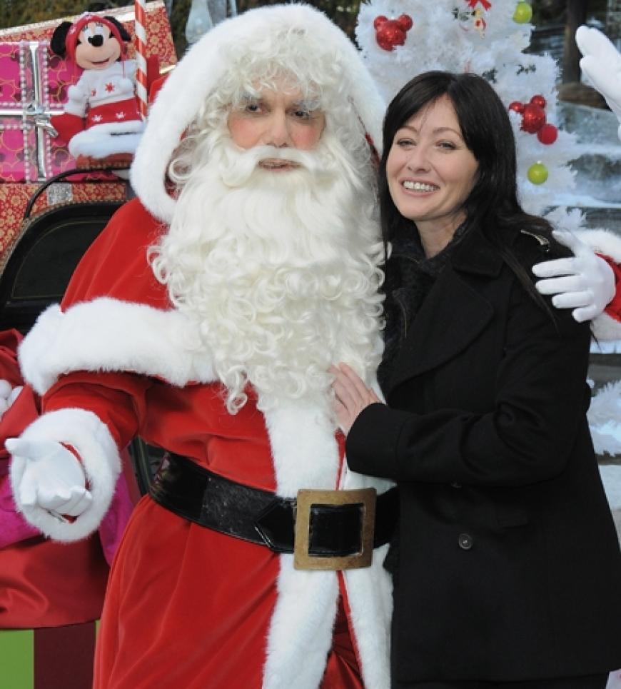 Was sich Schauspielerin Shannen Doherty vom Weihnachtsmann wünscht? Das werden wir wohl nie erfahren ...